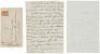 1868-84 Vassar Women Students political passions - two Autograph Letters Signed from Vassar students