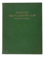 Stockton Golf and Country Club: By-Laws with Rules and List of Members