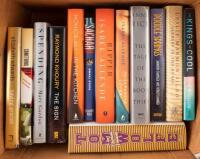 Box of 13 signed or inscribed books