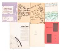 Large collection of poetry chapbooks and journals from the collection of Douglas Calhoun