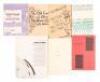 Large collection of poetry chapbooks and journals from the collection of Douglas Calhoun