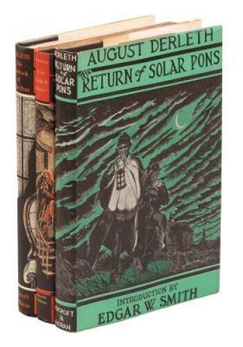 Three volumes of the adventures of Solar Pons