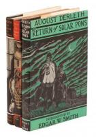 Three volumes of the adventures of Solar Pons
