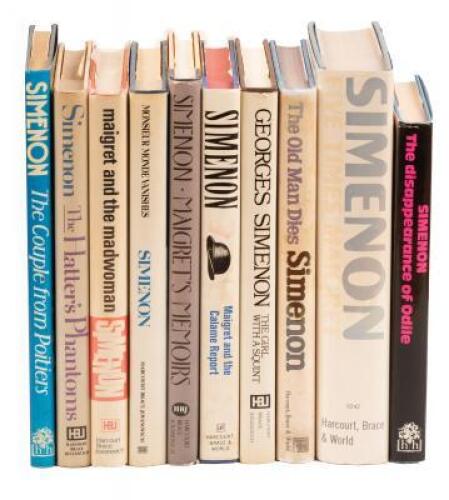 Eleven titles by Georges Simenon