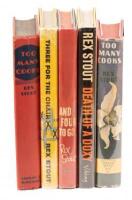 Five titles by Rex Stout