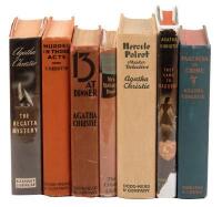 Seven titles by Agatha Christie