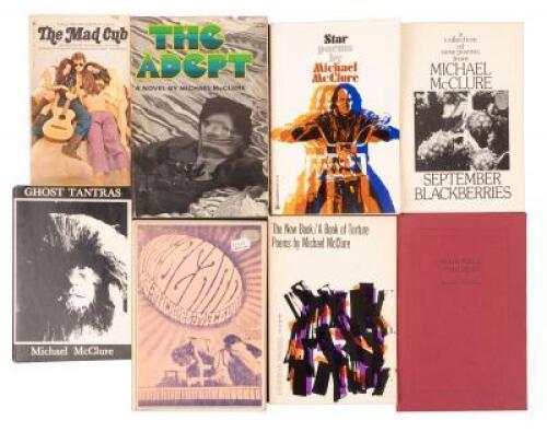 Eight signed works by Michael McClure