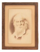 Albumen photograph of Walt Whitman