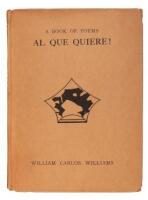 Al Que Quiere! A Book of Poems.