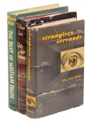 Three American editions by Cornell Woolrich, writing as William Irish