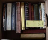 13 volumes of literature including some first editions