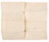 Letter from Thomas Ainslie to an associate, James, describing in great detail the Battle of Quebec between American forces led by Benedict Arnold and Richard Montgomery, and the British defenders, with the subsequent siege - 2
