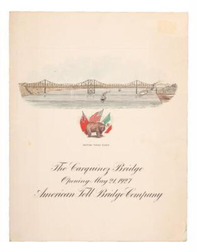 The Carquinez Bridge Opening May 21, 1927