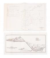 Two maps of the McCloud River District [and] Diagram of Modern Hydro-Electric Development