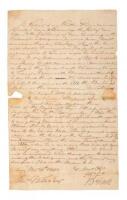 New York merchant's letter lauding Louisiana Purchase and peace with the Barbary States of North Africa