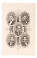 First African-American Congressmen, contemporary engraved portrait