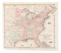 Colton's United States Showing the Military Stations, Forts &c.