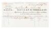 Receipt from C. & P. H. Tirrell & Co.