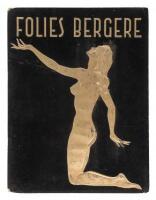 1950s program for the Folies Bergere