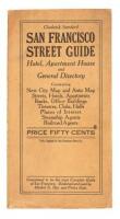 Chadwick Standard San Francisco Street Guide, Hotel, Apartment House and General Directory... (wrapper title)