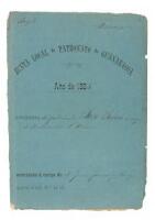 Manumission Expediente/Portfolio for a male slave, Jos&eacute; Belen, claiming his freedom after his owner died
