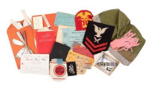 Archive of letters, photographs, and military memorabilia relating to the World War II service of U.S. Coast Guard Reserve Seaman (later Radar Man) Cyril Laverne "Jack" Lewey of Louisville, KY, and his 1943-47 relationship with Helen Lenz