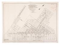 Map in 2 Sheets showing Pedestrian Traffic in San Francisco. Count taken jointly by the Building Owners & Managers Ass'n. of San Francisco and the San Francisco Real Estate Board...