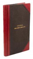 Account ledger for the Canton, Aberdeen & Nashville Railroad, and its successor the Illinois Central, spanning 1882 to 1944