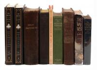 Lot of nine volumes, mostly western Americana