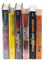 Four signed First Editions by Jerry Pournelle