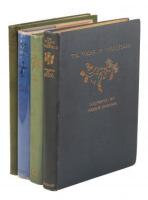 Four volumes illustrated by Arthur Rackham