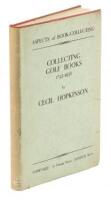 Aspects of Book-Collecting: Collecting Golf Books 1743-1938