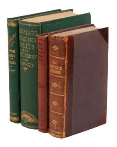 Four 19th to early 20th century titles on fruit husbandry for the gardener