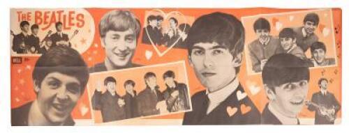 Beatles multi-fold promotional poster