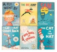 Six volumes of Random House books for beginning readers, including The Cat in the Hat