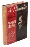 As I Remember: The Autobiography of Arnold Genthe