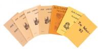 A selection of Jack London related pamphlets and ephemera