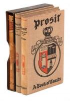 Prosit: a Book of Toasts - three copies, one finely bound