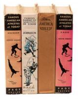 Famous Athletes of Today - four volumes