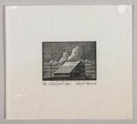 The Prodigal Son - signed wood engraving