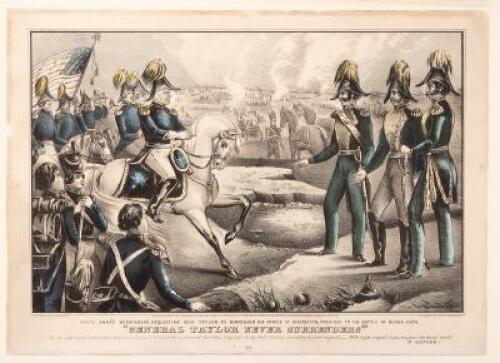 Santa Anna’s Messengers Requesting Genl. Taylor to Surrender His Forces