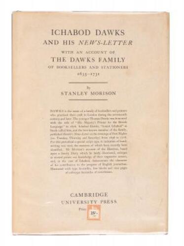 Ichabod Dawks and His News-Letter, with an Account of the Dawks Family of Booksellers and Stationers 1635-1731