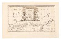 An exact chart of all the Countries through which Capt. Behring Travelled from Tobolski Capital of Siberia to the Country of Kamtschatka