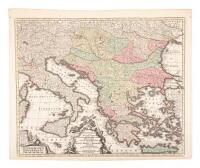 Theatrum Belli sive Novissima Tabula Qua Maxima pars Danubii et Praeseriim Hungaria...