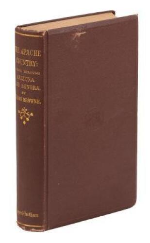 Adventures in the Apache Country: A Tour Through Arizona and Sonora, with Notes on the Silver Regions of Nevada