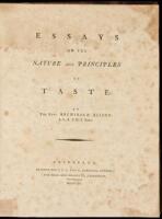 Essays on the Nature and Principles of Taste