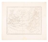 Carte G&eacute;n&eacute;rale des D&eacute;couvertes de l'Amiral de Fonte representant la grande probabilit&eacute; d'un Passage au Nord Ouest par Thomas Jefferys G&eacute;ographe du Roi &agrave; Londres 1768. Cette Carte &eacute;t&eacute; traduite par M. de Vaugondy et grav&eacute;e &agrave; Paris en 1772