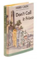 Don't Call it Frisco