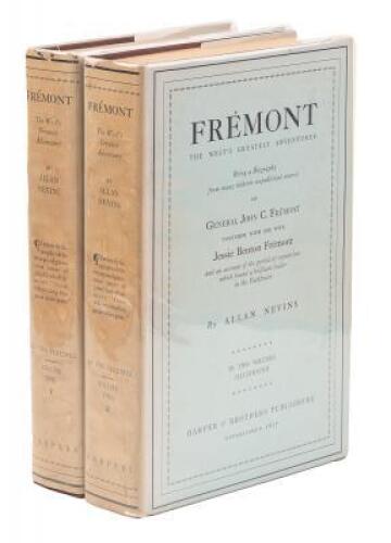 Frémont: The West's Greatest Adventurer. Being a Biography from Certain Hitherto Unpublished Sources of General John C. Frémont Together with his Wife Jessie Benton Frémont...