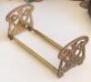 Brass Sliding Bookends